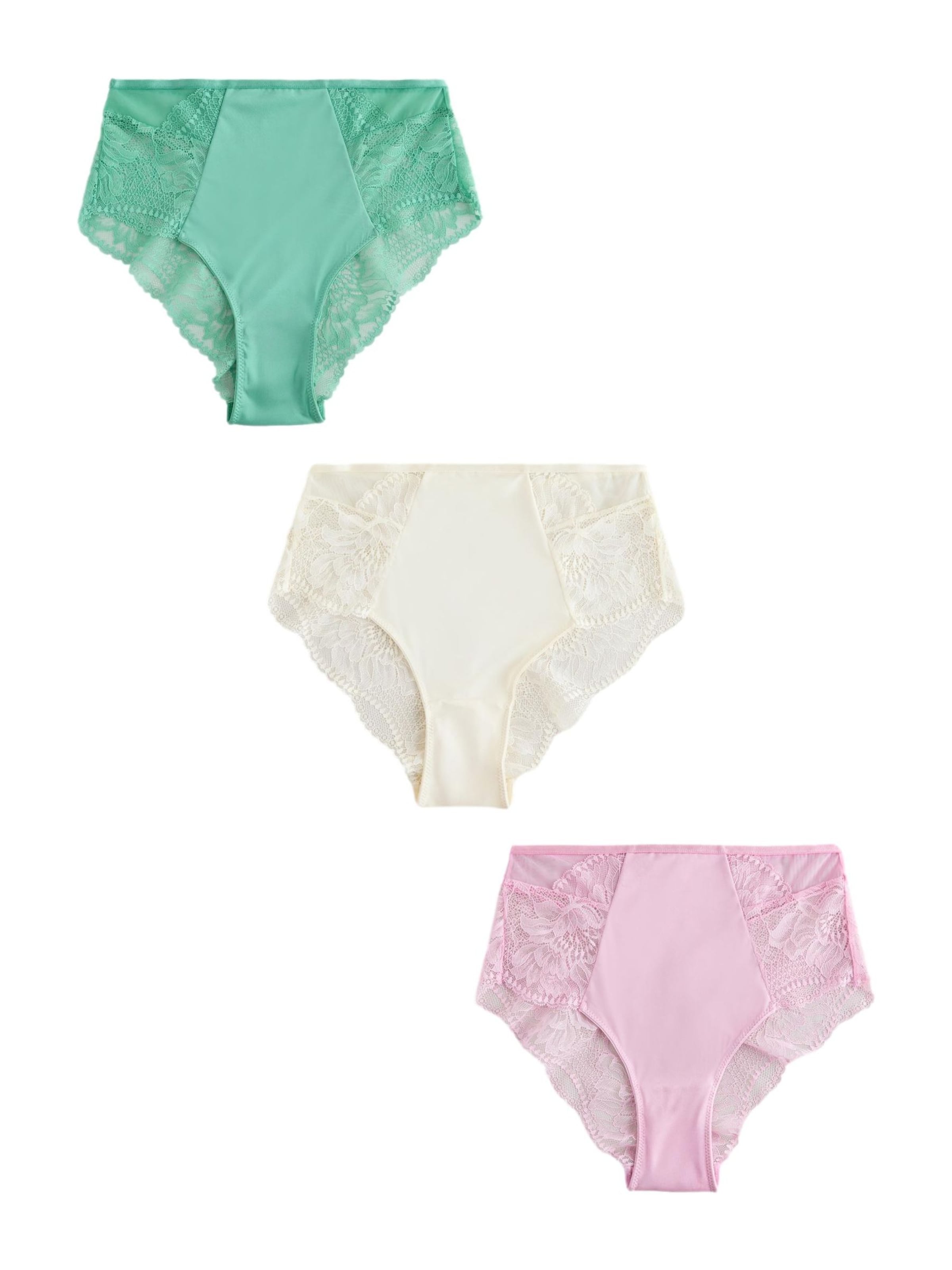 Slip de la Next pe bej: față