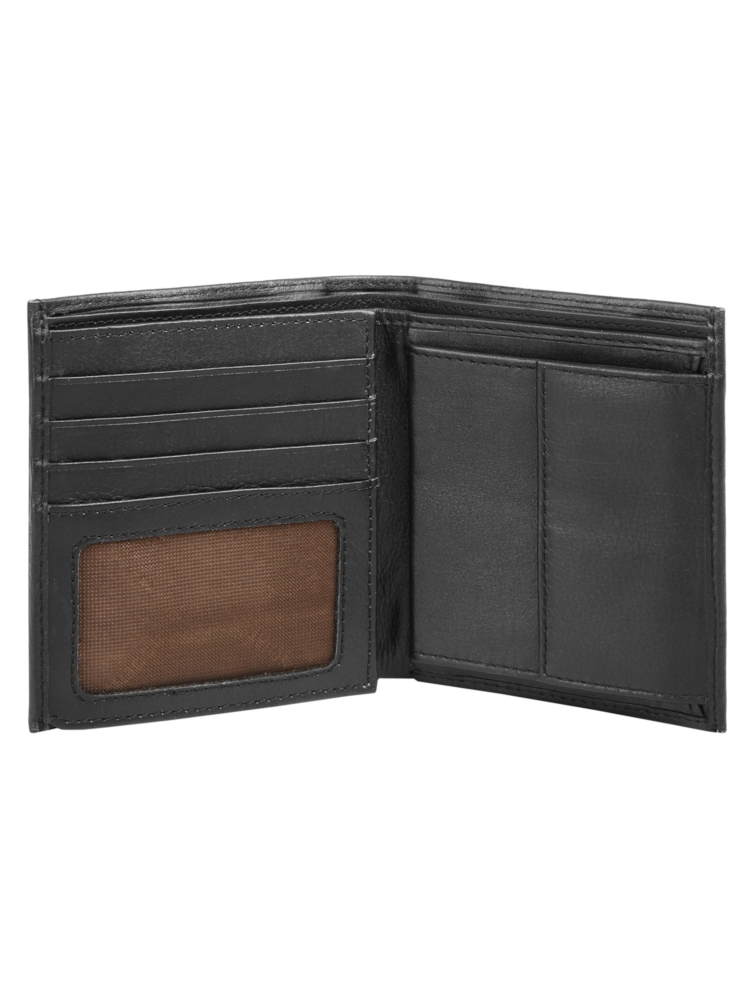 BODENSCHATZ Portemonnaie 'CATANIA'‌‌‌‌ in Schwarz