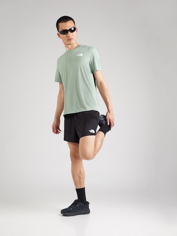 THE NORTH FACE Функциональная футболка 'LIGHTBRIGHT' в Зеленый