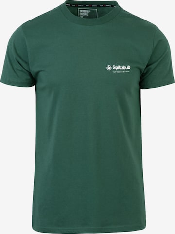 SPITZBUB Shirt ' ludis ' in Green: front