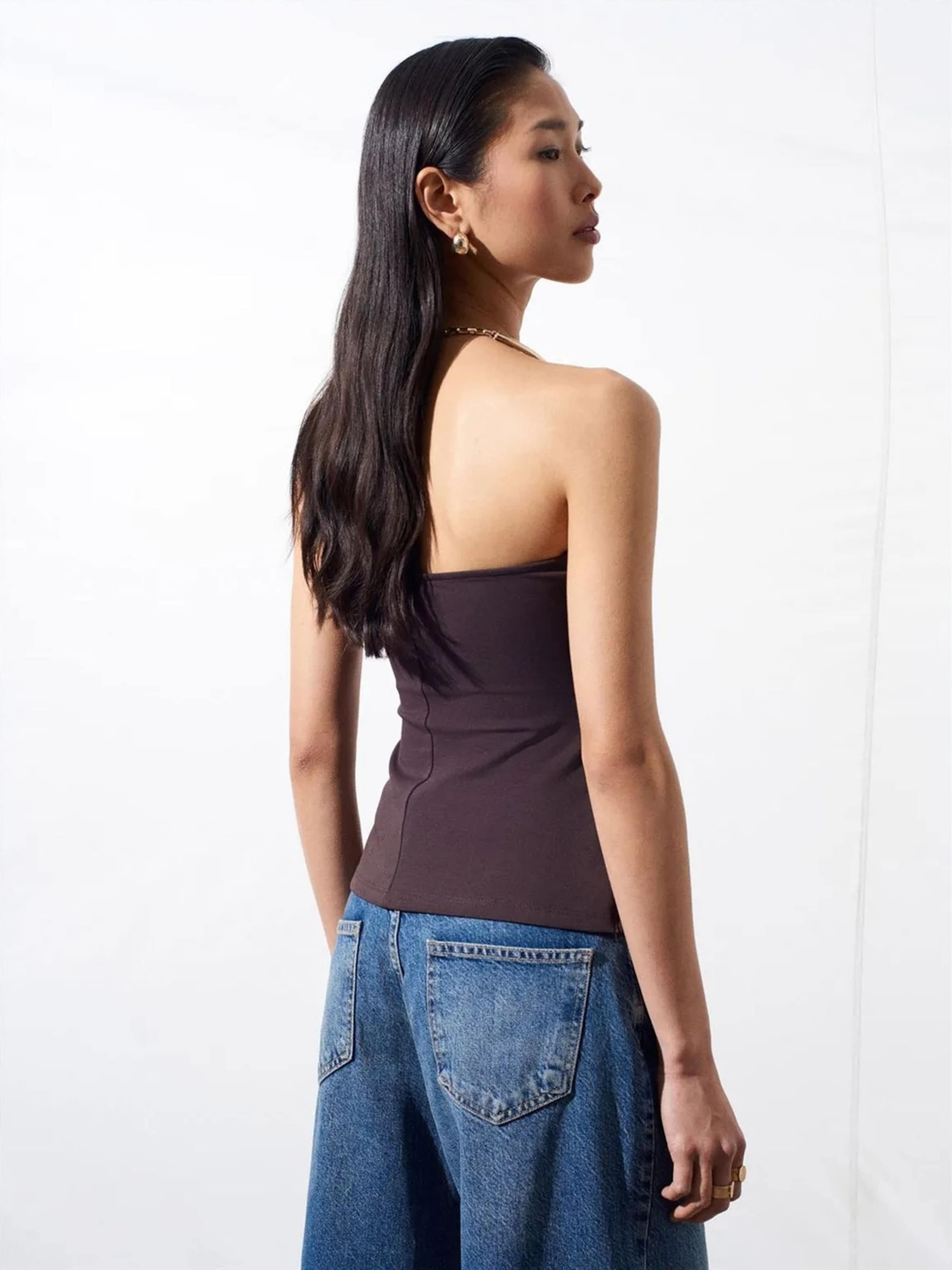 Dilvin Tanktops & Camis in Braun