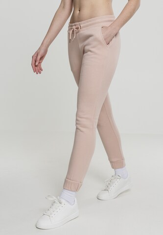 Urban Classics Tapered Pants in Beige