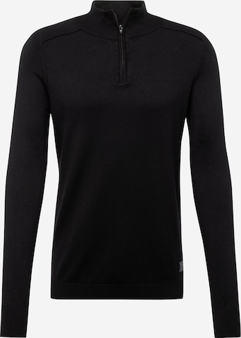 Key Largo Sweater 'MST AGENCY' in Black: front