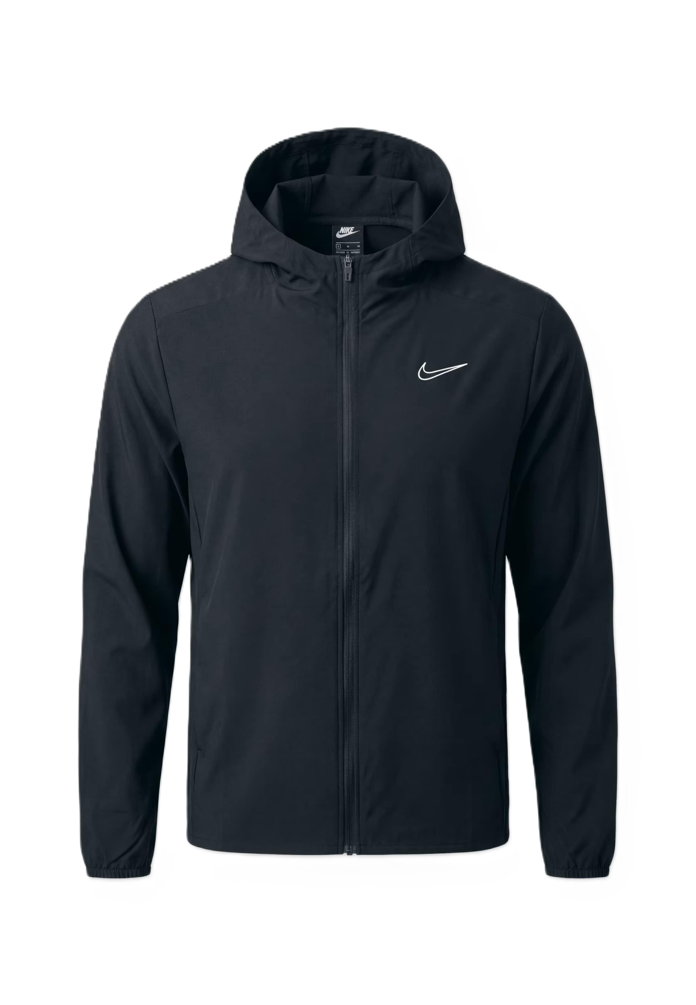NIKE Athletic Jacket 'Form' in Black: front