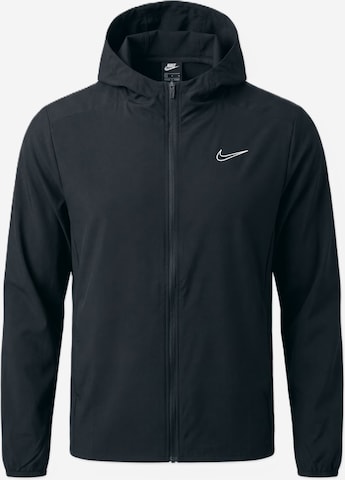 NIKE Sportjacke 'Form' in Schwarz: Vorderseite