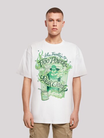T-Shirt 'Harry Potter Foo Powder' F4NT4STIC en blanc : devant