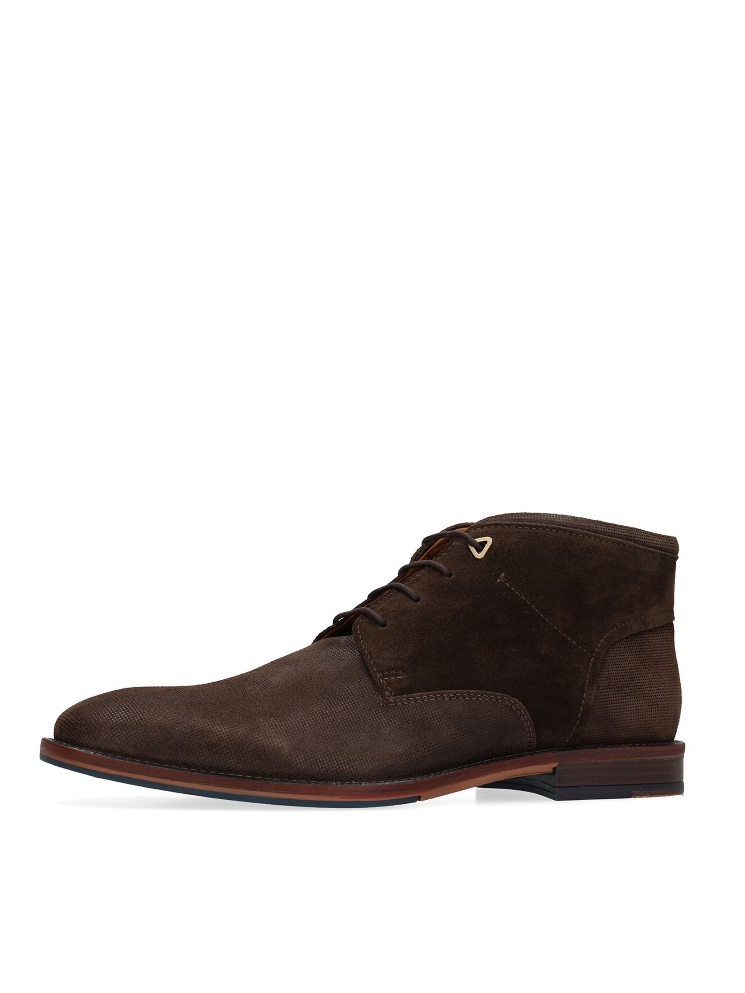 MANFIELD Schnürboots in 40 in braun, Produktansicht