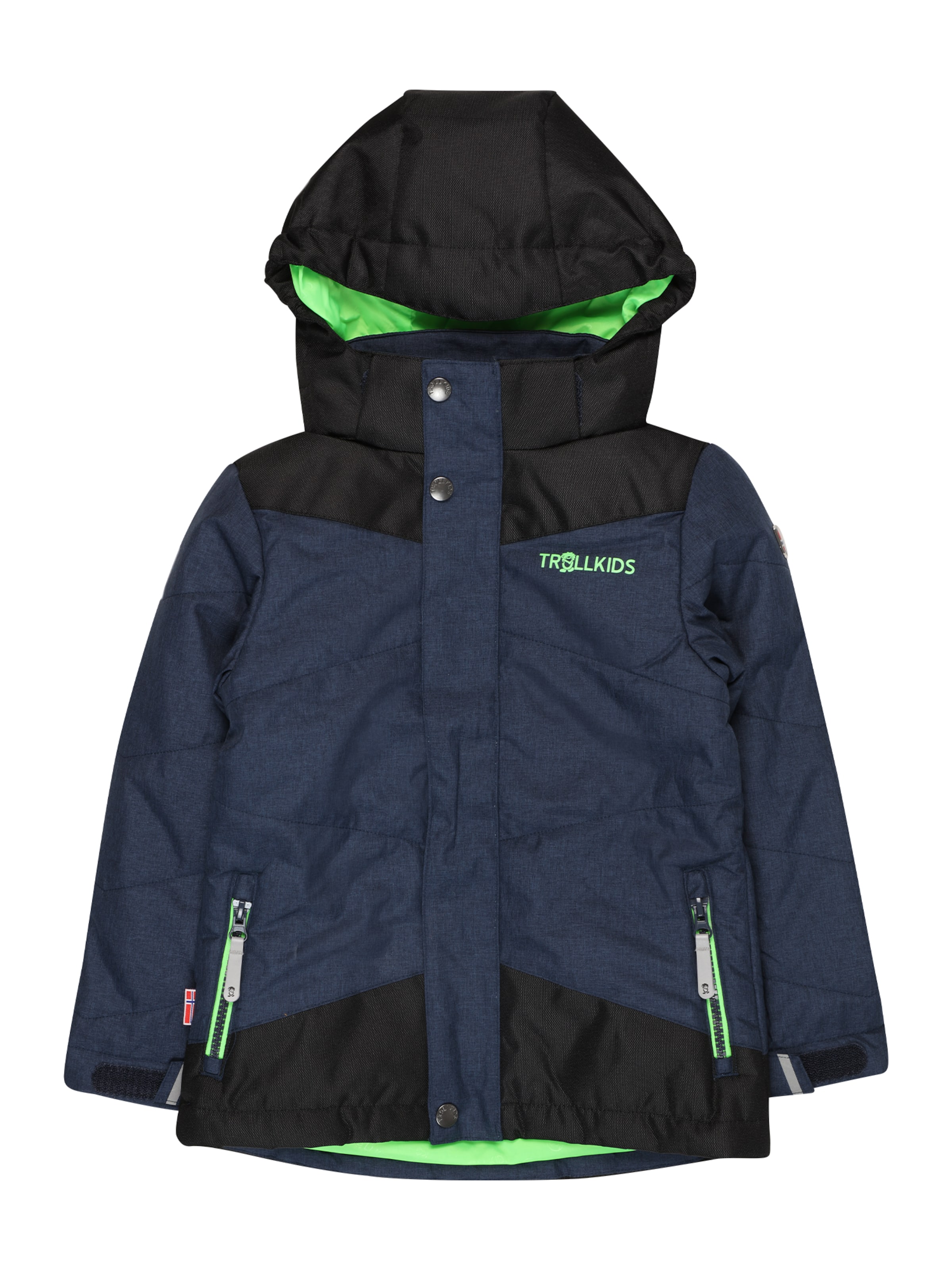 TROLLKIDS Outdoorjacke 'Norefjell' in Blau: Vorderseite