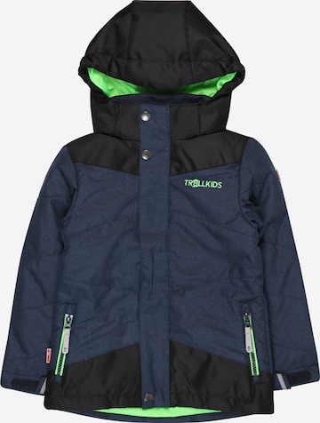 TROLLKIDS Outdoor jacket 'Norefjell' in Blue: front