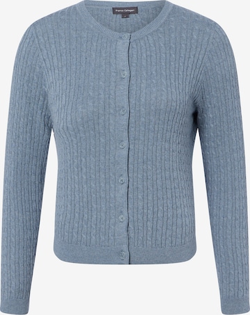 Cardigan Franco Callegari en bleu : devant