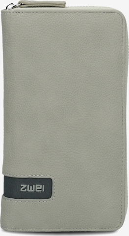 ZWEI Wallet 'MADEMOISELLE.M MW2' in Grey: front