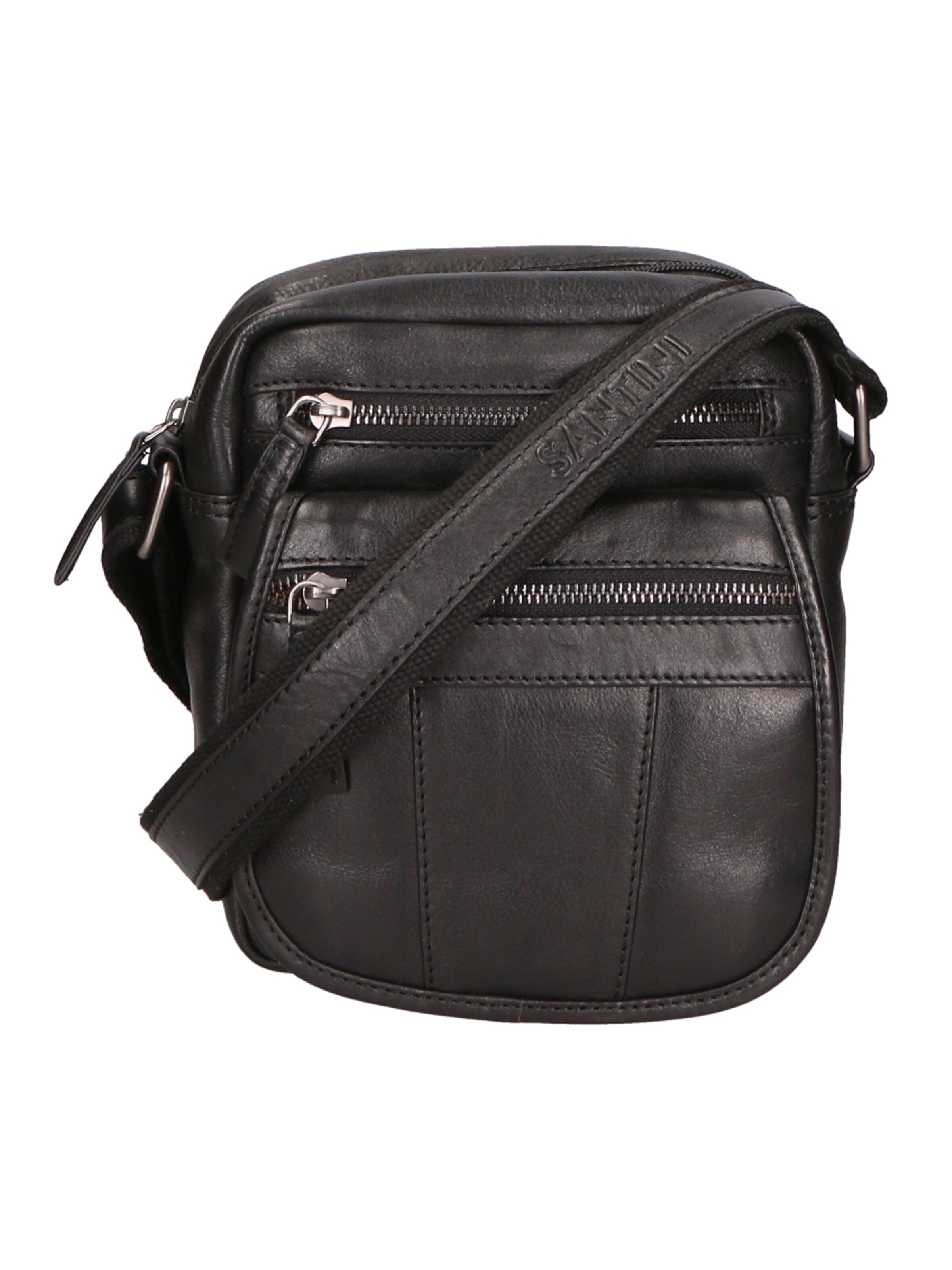 Santini Firenze Crossbody bag in Black: front