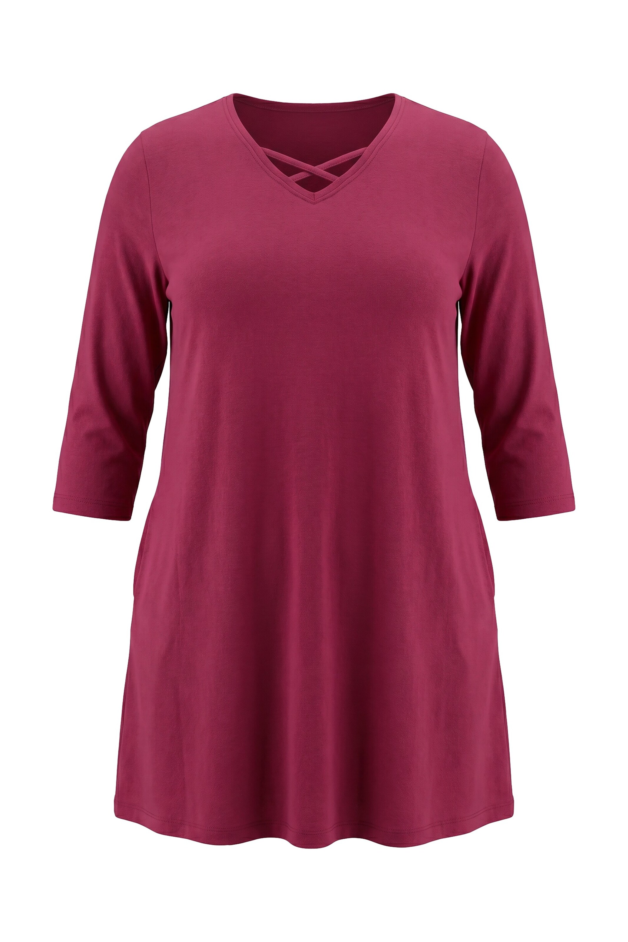 Ulla Popken Shirt in Red: front