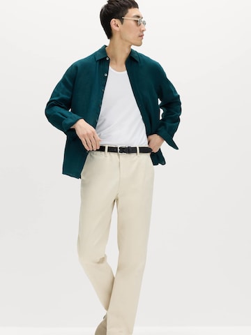 Marks & Spencer Regular fit Overhemd in Groen: voorkant