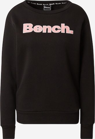 BENCH Sweatshirt 'RAINA' i svart: framsida