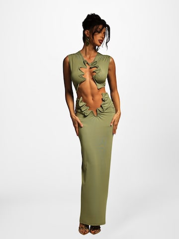 Mew Mews Dress 'Taralynn' in Green: front