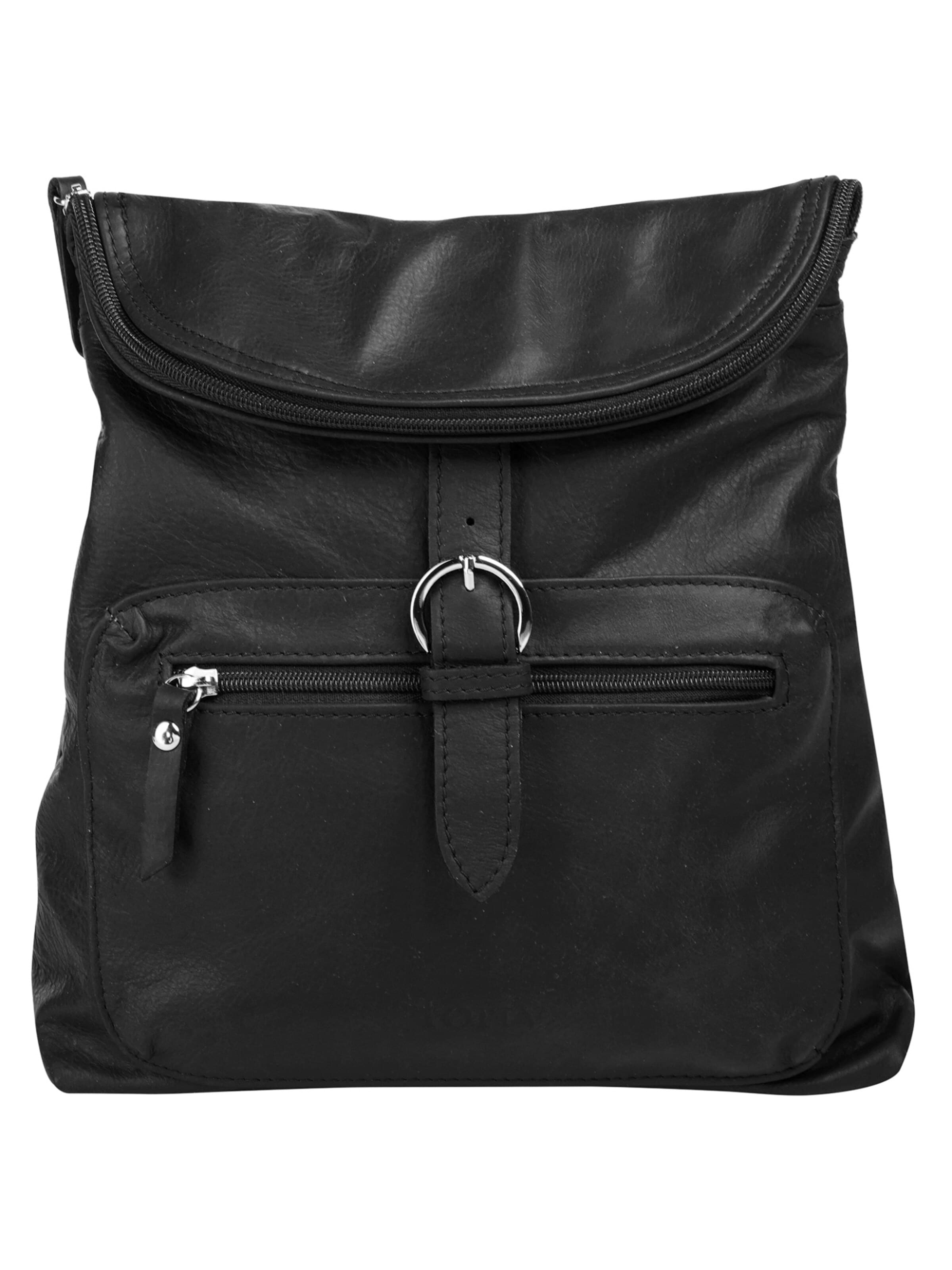 forty° Backpack in Black: front