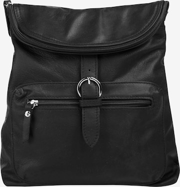 forty° Backpack in Black: front