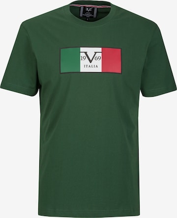 19V69 ITALIA Shirt 'Rafael Carrier 5' in Green: front