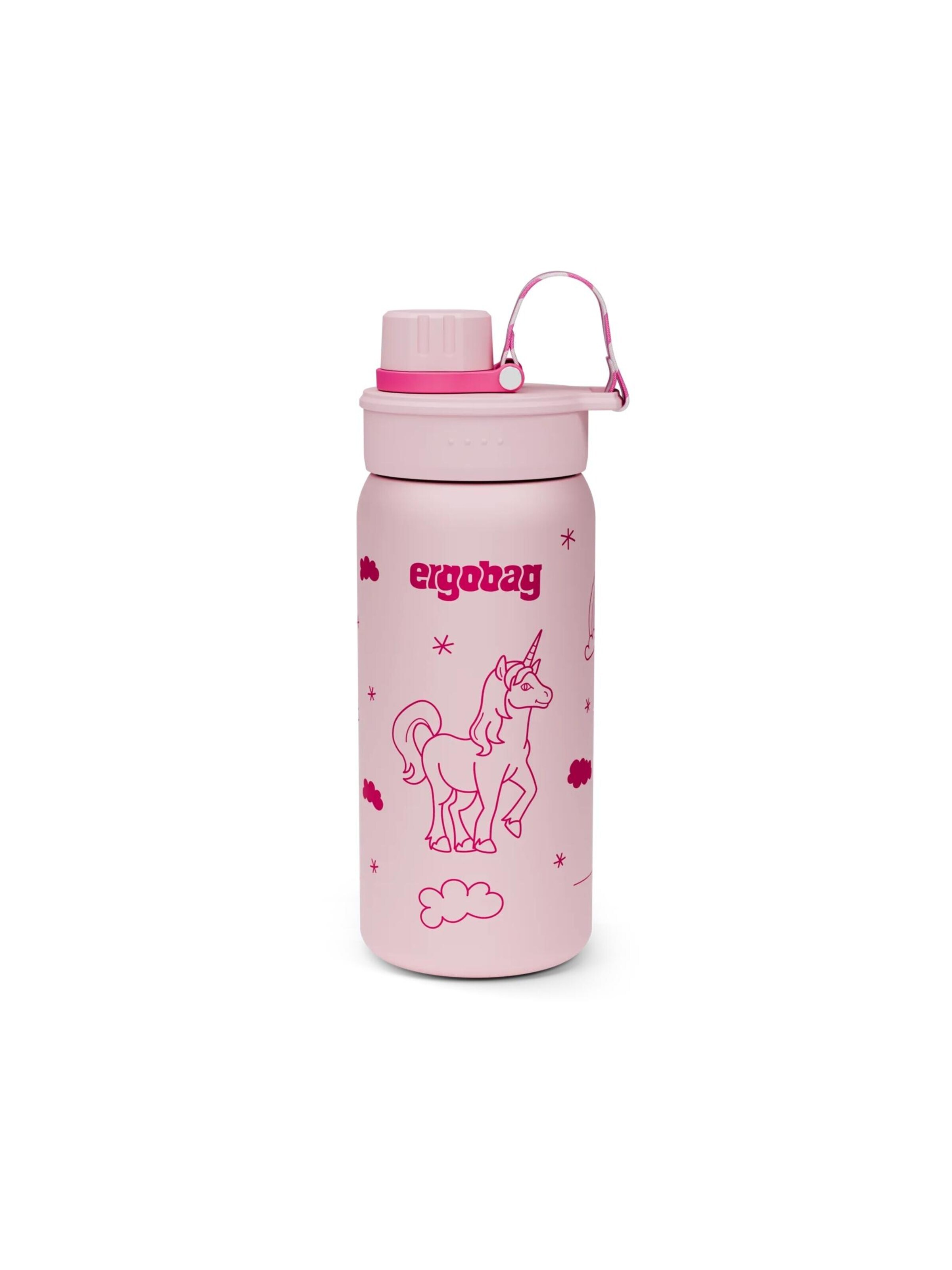 ergobag Trinkflasche 'Trinkflasche Edelstahl Trinkflasche'‌‌‌‌‌‌‌‌‌ in Pink