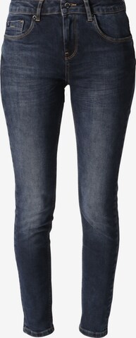 Miracle of Denim Skinny Jeans 'Sina' in Blauw: voorkant