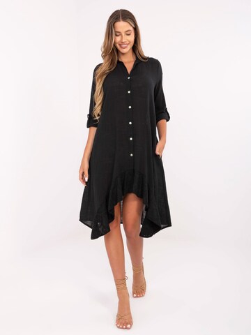 Madnezz House Kleid in Schwarz: Vorderseite