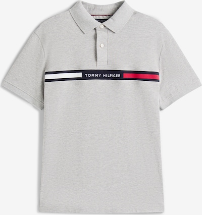 Marškinėliai iš TOMMY HILFIGER, spalva – tamsiai mėlyna jūros spalva / pilka / šviesiai raudona / balta, Prekių apžvalga