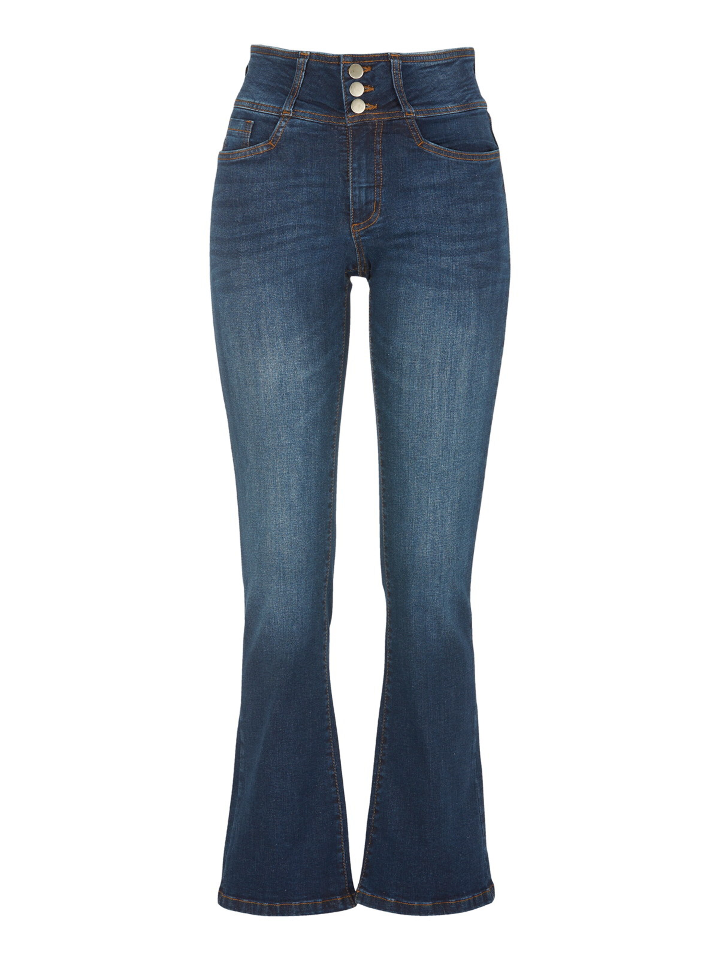 Cellbes of Sweden Bootcut Jeans in Blauw: voorkant