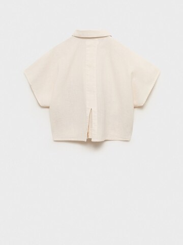 Chemisier 'PALMEIRA' MANGO KIDS en beige