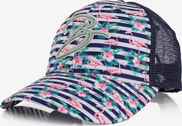 Blackskies Cap in Blau: Vorderseite