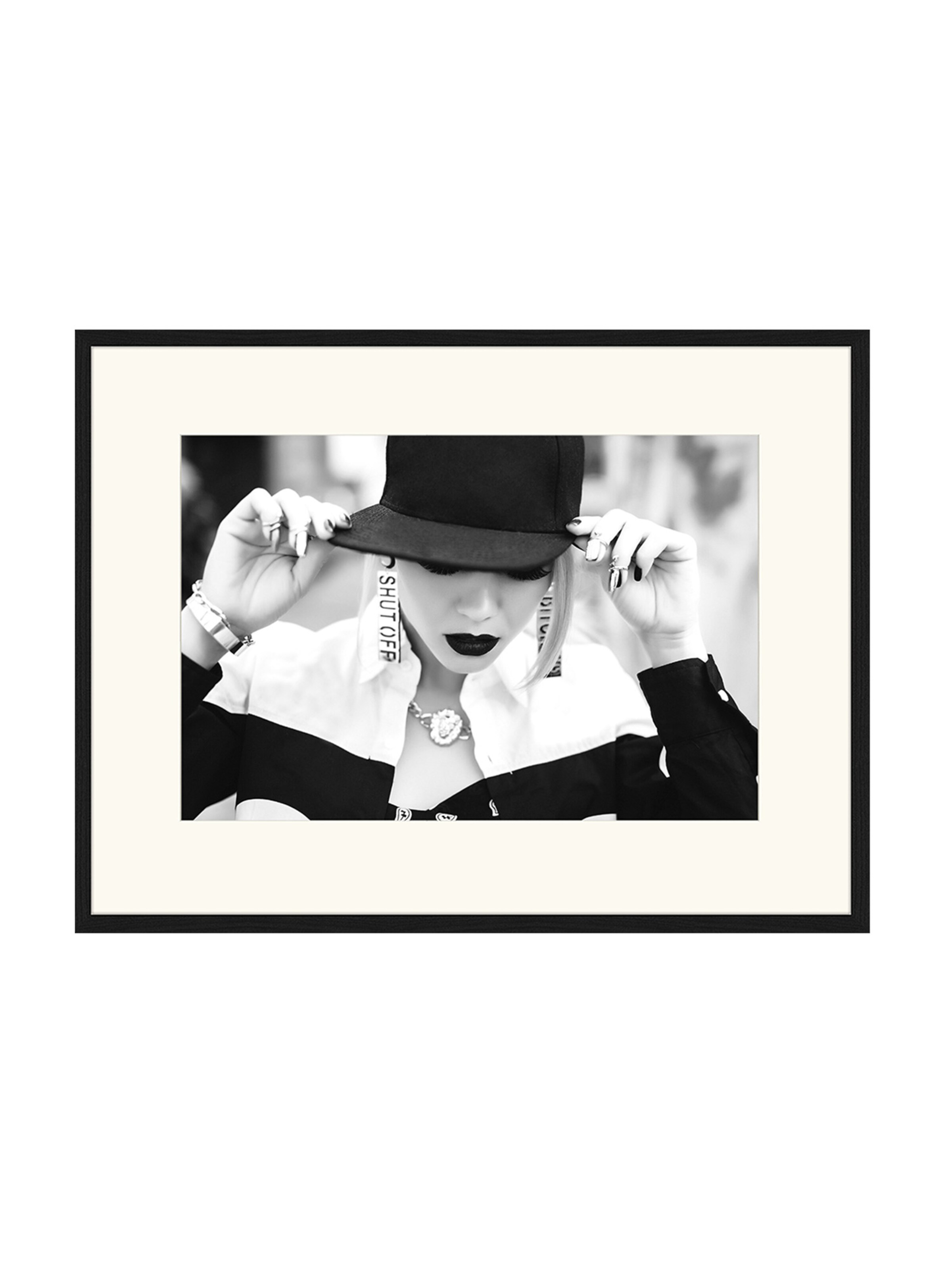 Liv Corday Bild 'Shut Off' in Schwarz: Vorderseite