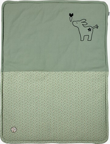 STERNTALER Baby Blanket 'Emmilius' in Green: front