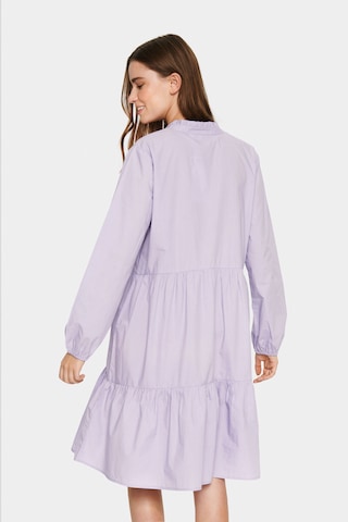 SAINT TROPEZ Obleka 'Louise' | vijolična barva
