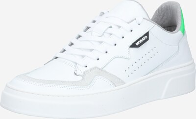 ANTONY MORATO Sneakers low 'RUSTLE' in green / white, Item view