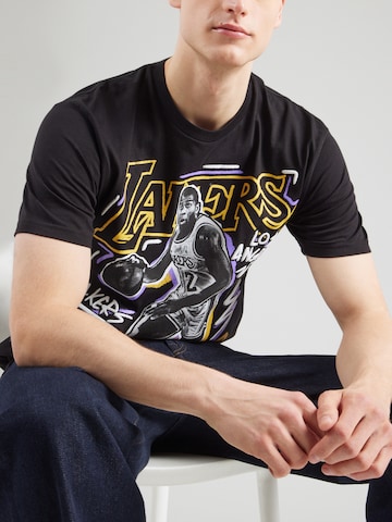 Maglietta 'NBA Lakers - Johnson' di Mitchell & Ness in nero