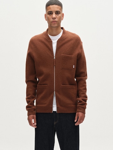 GABBA Tussenjas ' Cardiff Led ' in Bruin: voorkant