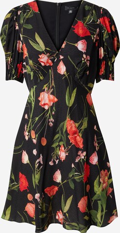 Ted Baker Jurk 'Sienno' in Zwart: voorkant