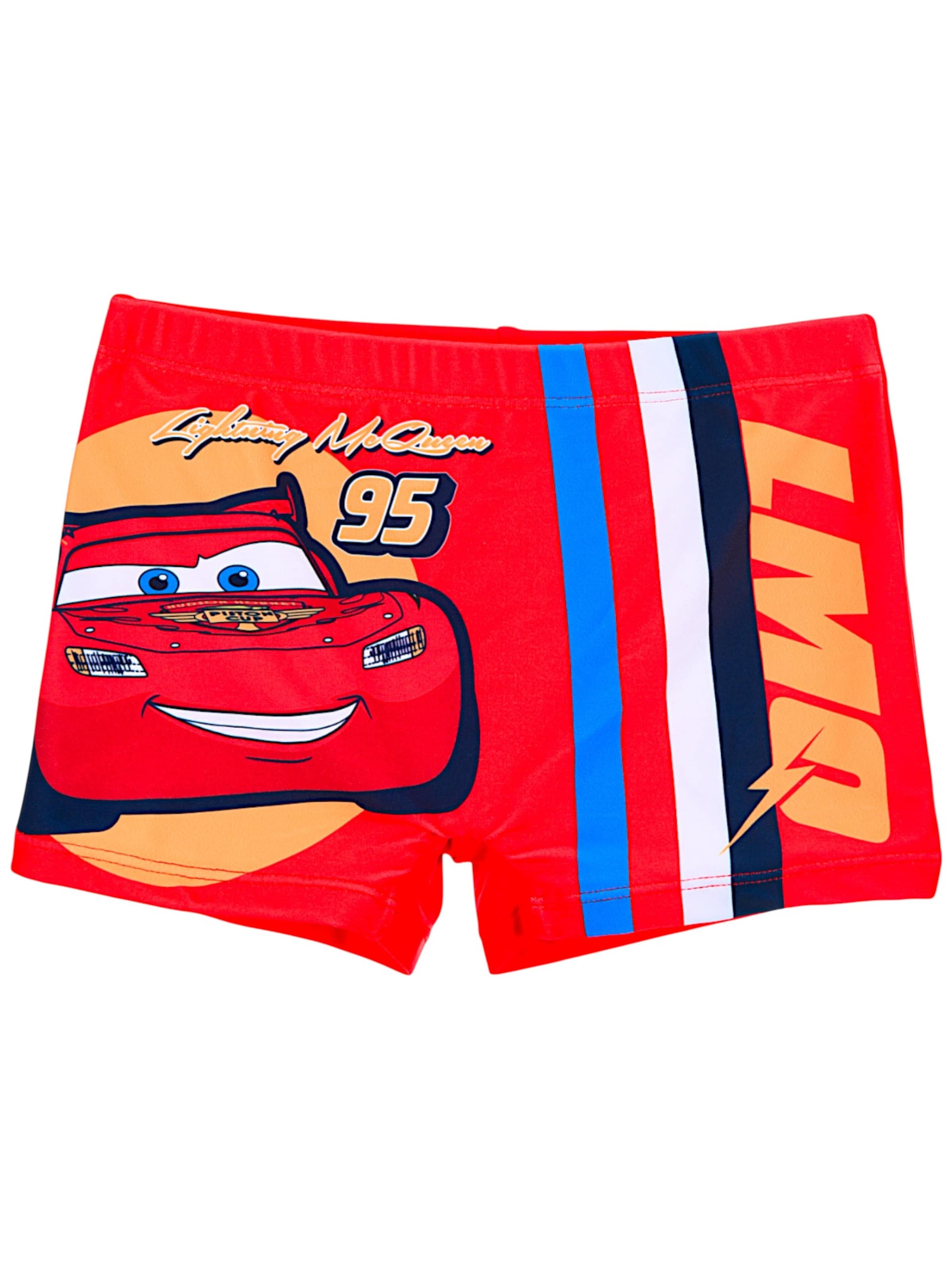 Disney Cars Board Shorts 'Disney Cars Badehose' in Red: front