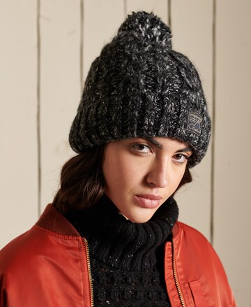 Bonnet Superdry en noir