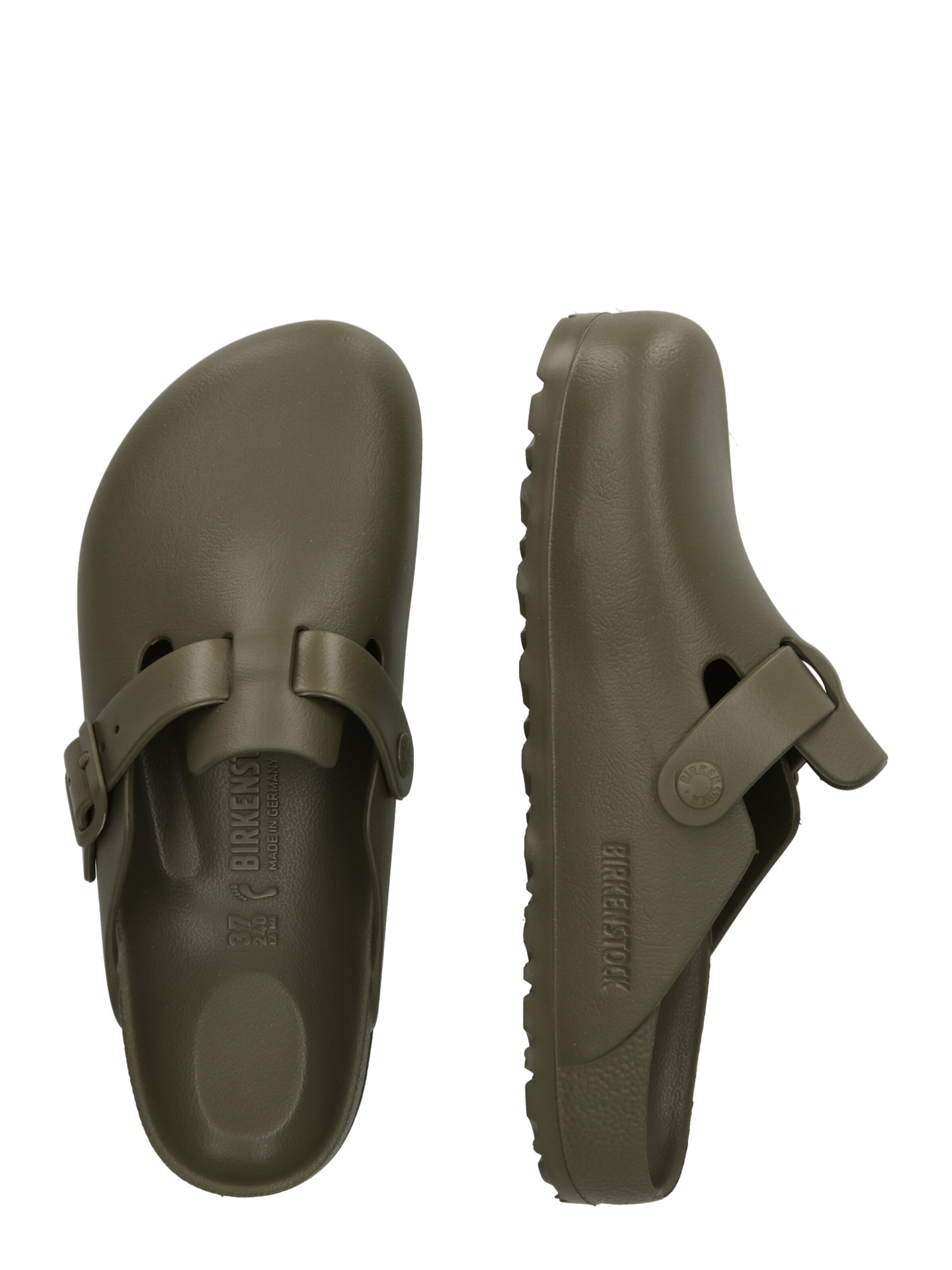 BIRKENSTOCK Slipper 'Boston' in Green