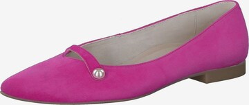 Paul Green Ballet Flats in Pink: front