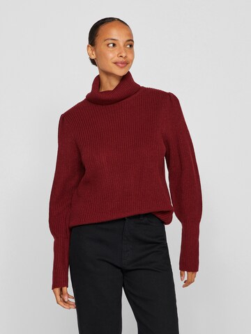 Pull-over 'VILOU' VILA en rouge : devant