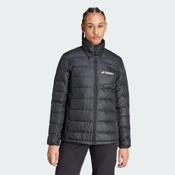 ADIDAS TERREX Outdoor jacket in Black: front