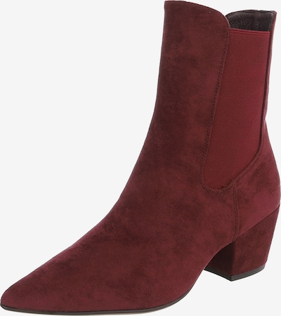 Ital-Design Stiefelette in 36 in weinrot, Produktansicht