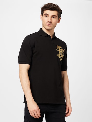 Just Cavalli Poloshirt in Schwarz: predná strana