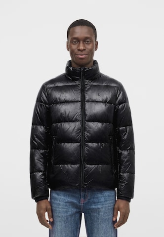 Giacca invernale di Calvin Klein Jeans in nero: frontale