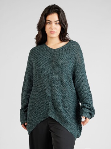 Z-One - Pullover 'Pipa' em verde: frente