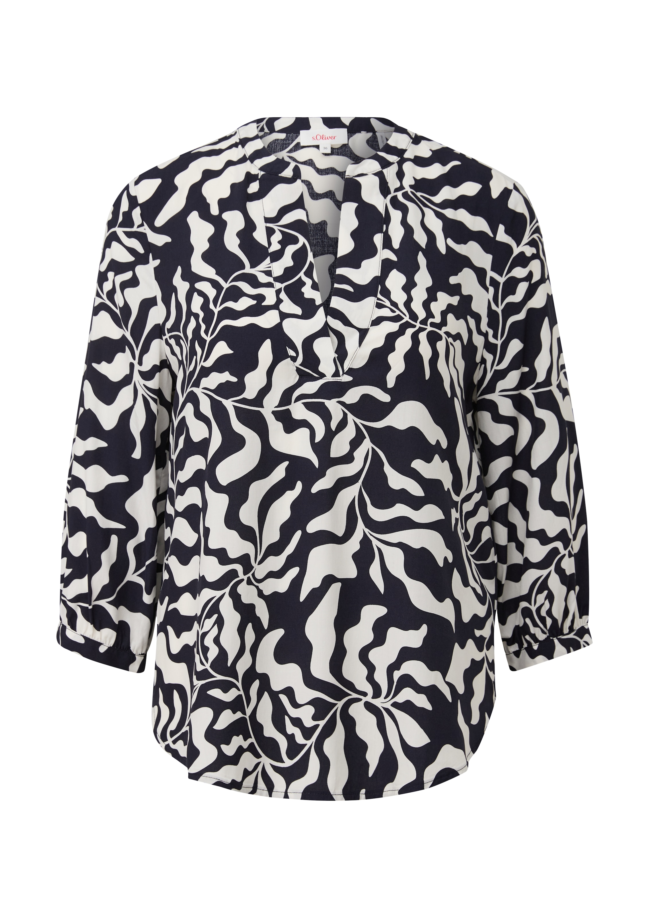s.Oliver Bluse in Blau: Vorderseite