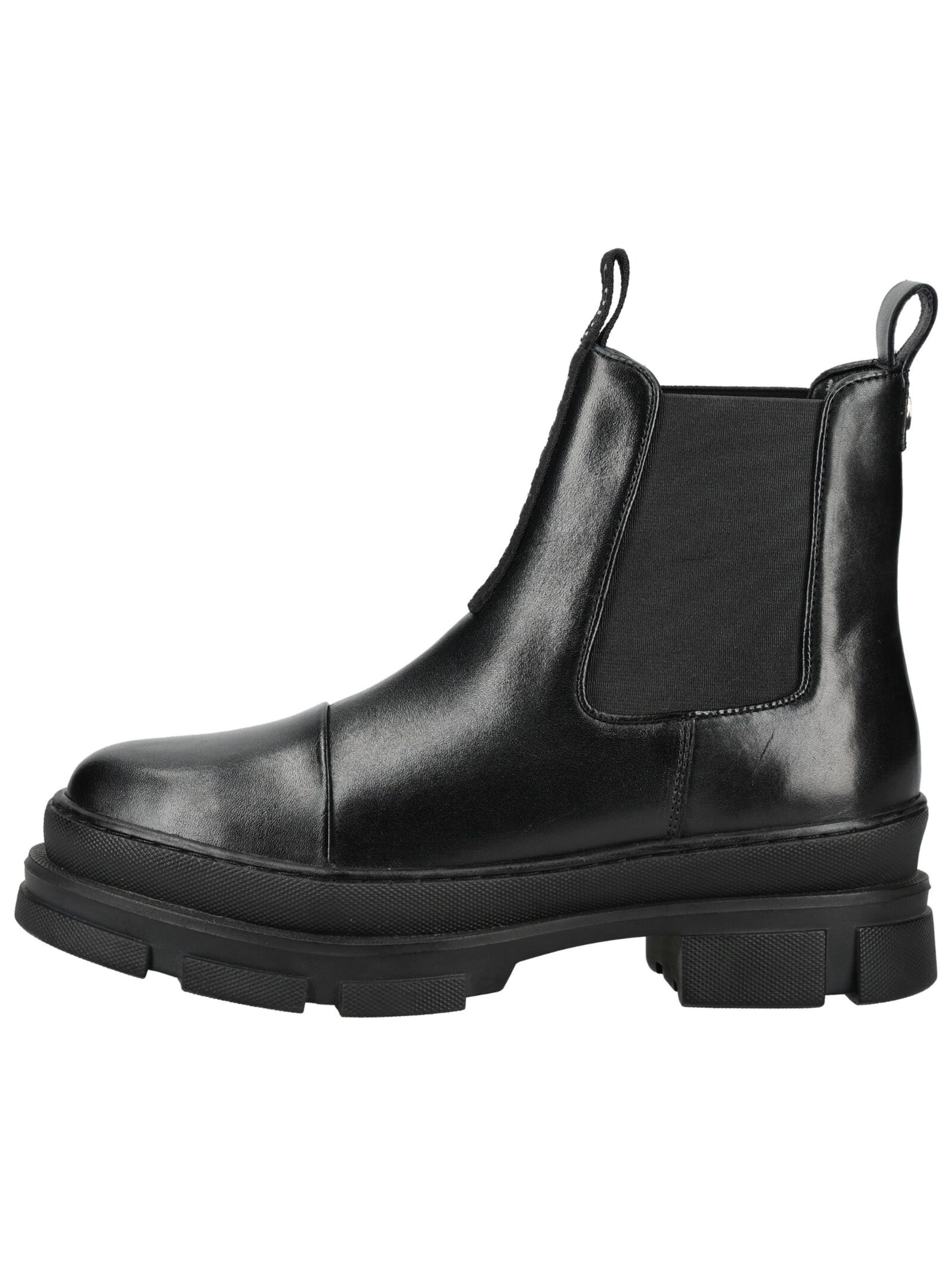 Copenhagen shoes Chelsea boots in Black: side