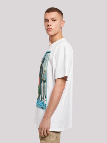 T-Shirt 'DC Comics Batman TV Dynamic Duo' F4NT4STIC en blanc